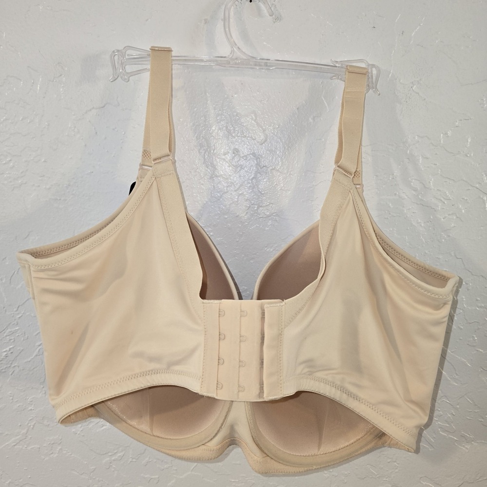 Modern Movement Back smoothing underwire bra Size 40G Style YT2BM240C Nude - Picture 3 of 6